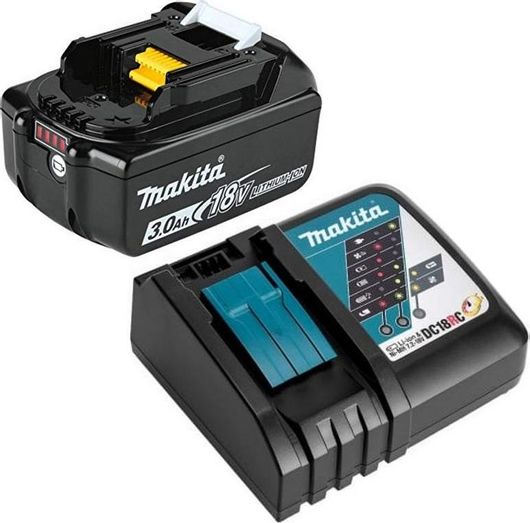 Makita Σετ Μπαταρίας Λιθίου Χωρητικότητας 3Ah 18V με Φορτιστή DC18RC
