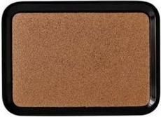 Δίσκος Σερβιρίσματος Laminate με Φελλό Μαύρο 44x32cm