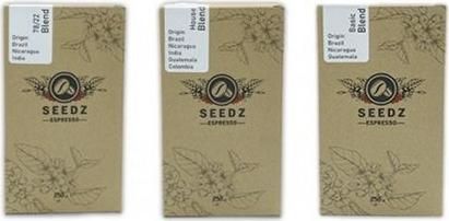 Καφές Espresso Seedz Packet 3τμχ 250gr σε Κόκκους