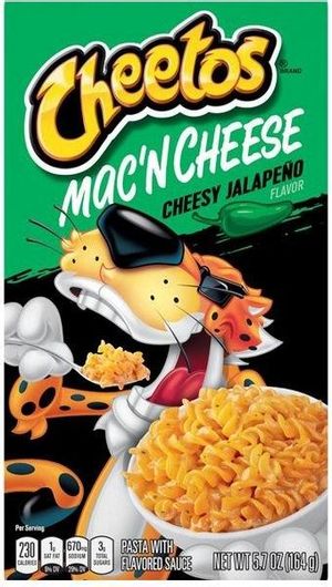 Γαριδάκια Cheetos Mac & Cheese Jalapeno 164gr