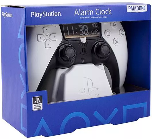 Επιτραπέζιο Ρολόι Paladone Playstation PS5 PP9405PS Ψηφιακό με Ξυπνητήρι