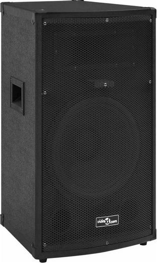 Ηχείο PA vidaXL Παθητικό Επαγγελματικά Hifi 1000W με Γούφερ 12" Μαύρο