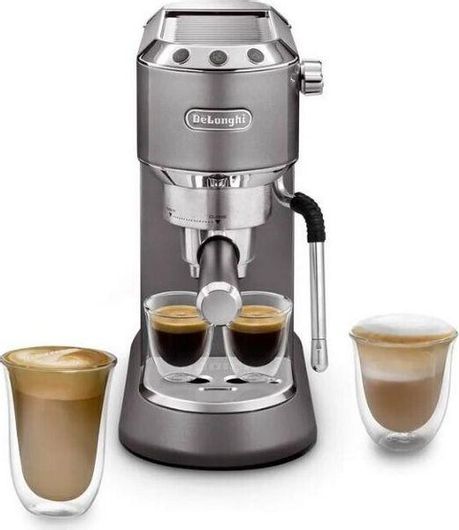 De'Longhi Dedica Arte Μηχανή Espresso 1300W Πίεσης 15bar Γκρι