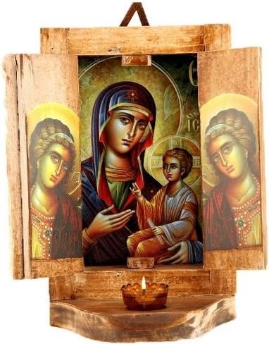 Εικονοστάσι Λευκό 43x28cm