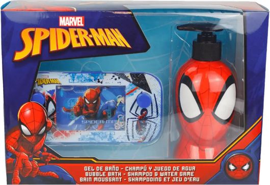 Παιδικό Σαμπουάν & Αφρόλουτρο Disney Spiderman Αφρός Σετ με Παιχνίδι 300ml