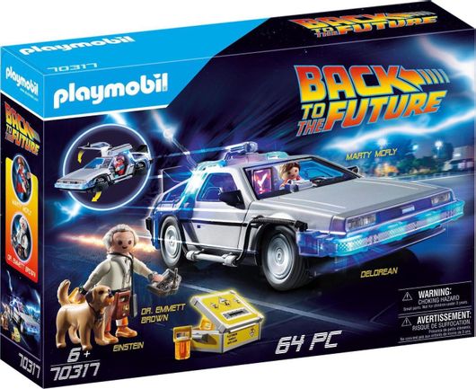 Playmobil Back to the Future Συλλεκτικό Όχημα Ντελόριαν για 6+ Eτών #70317