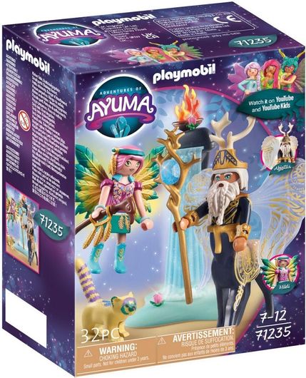 Playmobil Ayuma Abjatus & Knight Fairy Hildi για 7-12 Eτών #71235