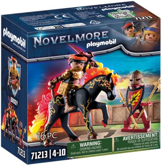 Playmobil Novelmore Raiders & Άλογο της Φωτιάς για 4+ Eτών #71213