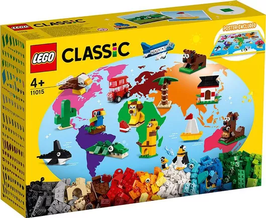 Lego Classic: Creator Around the World για 4+ Ετών #11015