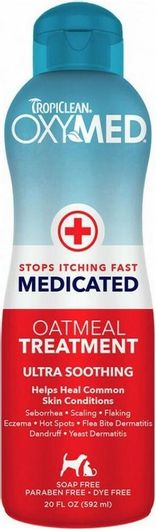 Σαμπουάν Σκύλου Tropiclean Medicated Oatmeal Δερματολογικό 592ml
