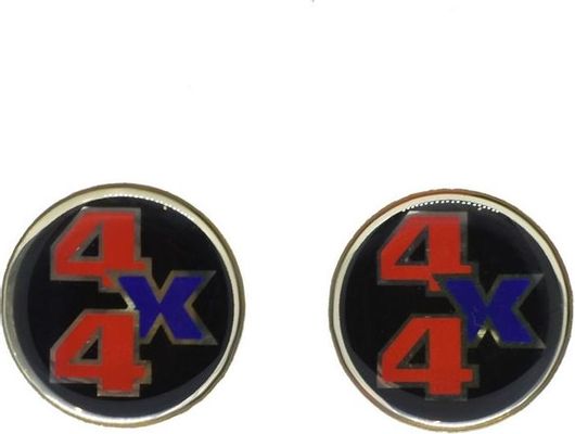 Αυτοκόλλητο Αυτοκινήτου Σήμα 4X4 2τμχ