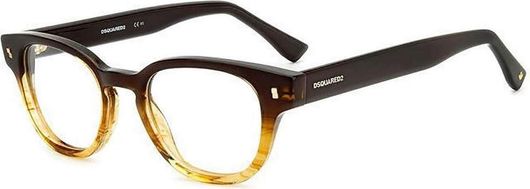 Σκελετός Γυαλιών Οράσεως Dsquared2 D20057,EX4 Κοκκάλινος Πολύχρωμο