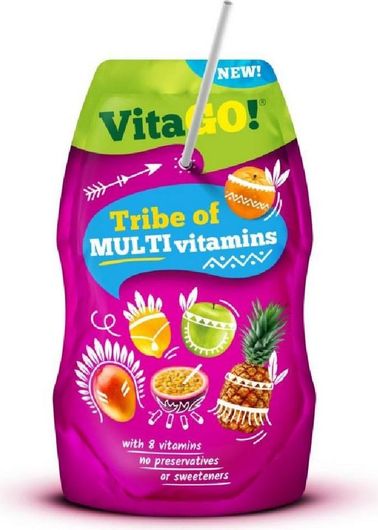 Χυμός Vita Go Tribe Of Multi Vitamins 200 ml