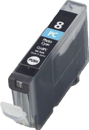 Συμβατό Μελάνι για Canon Cli 8pc για Pixma ip6600d Ip6700d Mp950 Mp960 Κυανό