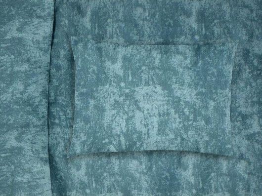 Μαξιλαροθήκη Dimcol Shadow με Φάσα 50x70cm 16 Petrol