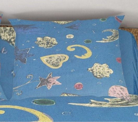 Μαξιλαροθήκη Dimcol Moonlight με Φάσα 50x70cm 449 Μπλε