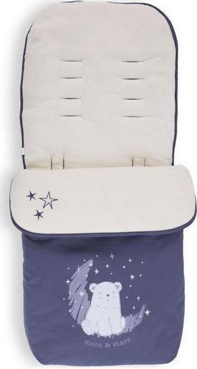 Ποδόσακος Καροτσιού Kikka Boo Polar Bear Universal με Fleece Επένδυση 95x48cm