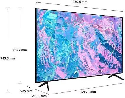 Τηλεόραση Samsung Smart UE55CU7172UXXH 4K UHD LED HDR 2023 55"
