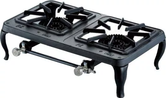 Επαγγελματική Εστία Foker Europa Υγραερίου Διπλή 10kW 55x30x15cm