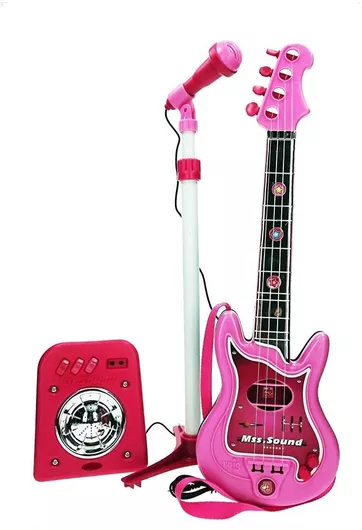 Σετ Ηλεκτρική Κιθάρα Reig Ενισχυτής & Μικρόφωνο για 4+ Ετών