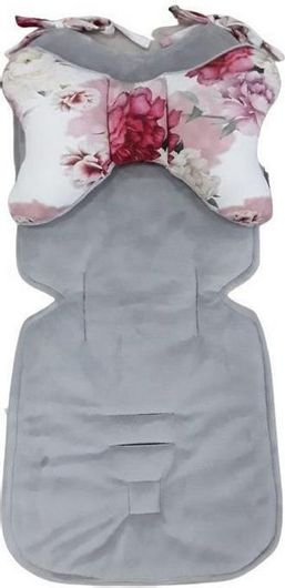 Στρώμα Καροτσιού Beboulino 60500290003 Flowers Γκρι