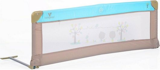 Cangaroo Πτυσσόμενο Προστατευτικό Κάγκελο Κρεβατιών από Ύφασμα Μπλε 130x130x43.5cm