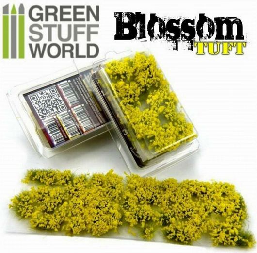Αξεσουάρ Μακέτας Green Stuff World Blossom Tufts Yellow