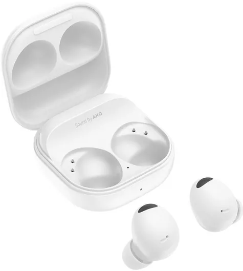 Samsung Galaxy Buds2 Pro Bluetooth Handsfree Ακουστικά με Αντοχή στον Ιδρώτα & Θήκη Φόρτισης White