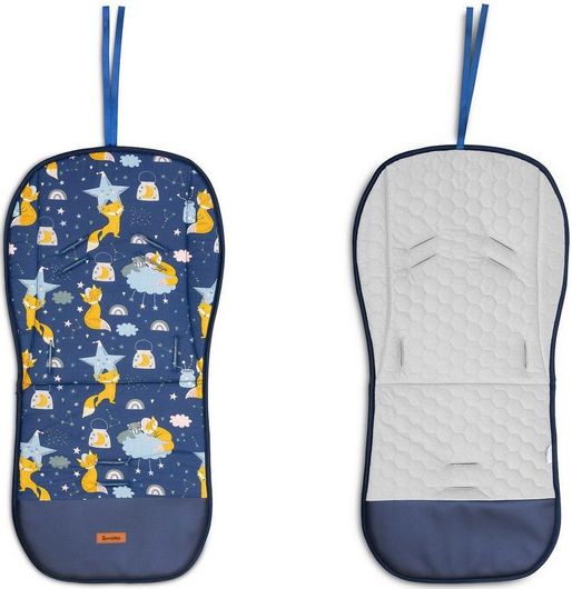 Κάλυμμα Καροτσιού Sensillo 207543 Foxes Μπλε