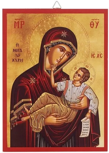 Εικόνα HOMie Παναγία Ξύλινη 15x20cm