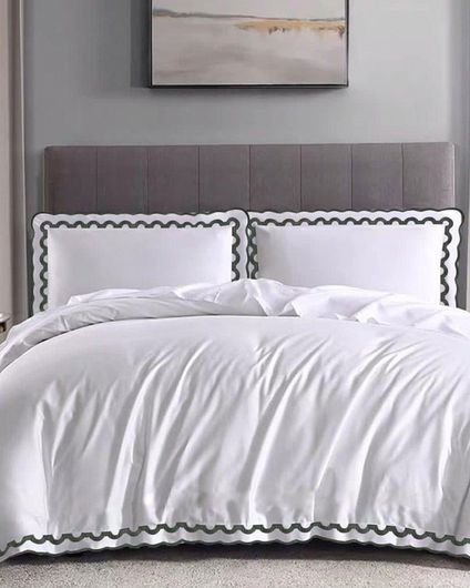 Σετ Μαξιλαροθήκες Pennie Kyma Kimisoo Oxford 52x72cm Γκρι