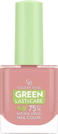 Βερνίκι Νυχιών Golden Rose Green Last & Care Natural Origin No109 10.2ml Ροζ