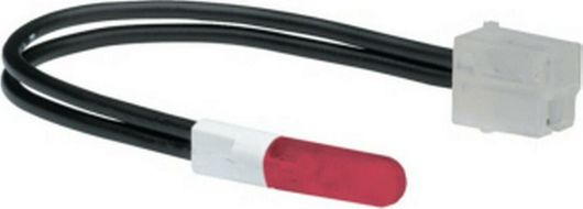 LED Hager Λυχνία 250V Κόκκινη Systo WS691