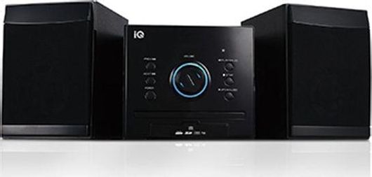Ηχοσύστημα IQ CD-312 2.0 20W με CD / Digital Media Player & Bluetooth Μαύρο