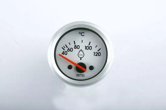 Όργανο Αυτοκινήτου TCT1-1452-12 Θερμοκρασίας Νερού Λευκό