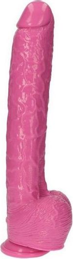 Dildo Toyz4lovers Italian Cock with Balls & Sunction Cup Italians Do It Better 40cm Ροζ