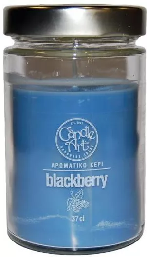 Αρωματικό Κερί Candle n'Art σε Βάζο με Aιθέρια Έλαια Βατόμουρου 370gr