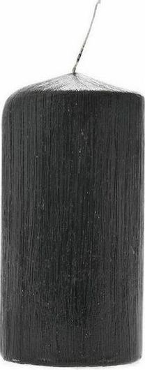 Διακοσμητικό Κερί Iliadis Ρόλεϊ Έλξη Μαύρο 7x14cm