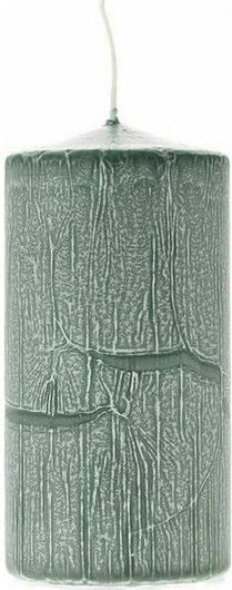 Διακοσμητικό Κερί Iliadis Frosted Πράσινο 7x14cm