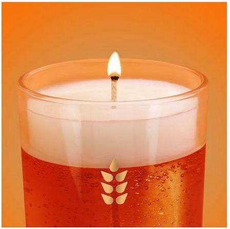 Αρωματικό Κερί Luckies Μπύρα Ale Σόγιας Εκρού