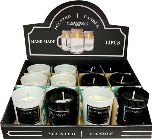 Κερί Αρωματικό σε Βάζο Τυχαία Επιλογή Χρώματος