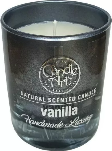 Αρωματικό Κερί Candle N'art σε Γυάλινο Ποτήρι με Αιθέρια Έλαια Βανίλιας