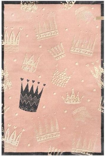 Παιδικό Χαλί Saint Clair Crown 150x200cm Ροζ