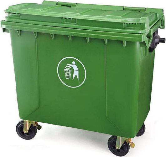Επαγγελματικός Κάδος Απορριμάτων Viosarp Πλαστικό 1100lt