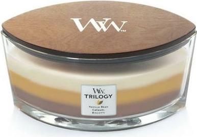 Αρωματικό Κερί WoodWick σε Βάζο Cafe Sweets Trilogy 9.2x12.1cm