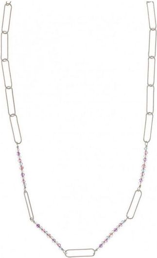 Γυναικείο κολιέ Alisia AL2010-ARGENTO-MULTICOLOR από Ασήμι 925 Λευκό