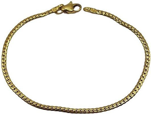 Αλυσίδα Χειρός Kaloustian Χρυσή 14K 18cm KALST06 Κίτρινο