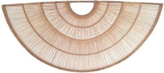 Κεφαλάρι Κρεβατιού Pennie Dzuwa Wicker Μπεζ 180x90cm