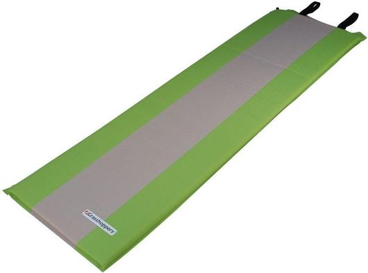 Υπόστρωμα Camping Grasshoppers Trek 38 Αυτοφούσκωτο Μονό 186x53cm Πάχους 3.8cm Πράσινο