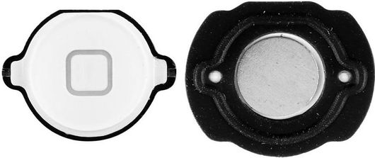 Ανταλλακτικό Home Button Εξωτερικό Συμβατό με Apple iPod Touch Gen 4 Λευκό